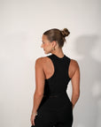 classic racer crop top