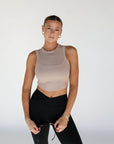 classic racer crop top