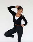 willow wrap top