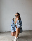 blue crush jean jacket *pre-order*