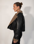 it girl biker jacket