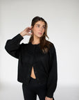 liv button up cardigan