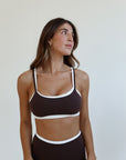 for the girls contrast bra top