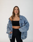 blue crush jean jacket *pre-order*
