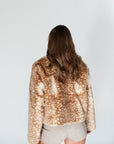 fawn fur coat