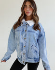 kins sherpa jean jacket