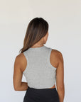 classic racer crop top