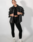 run the streets leather jacket