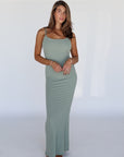 slip on maxi dress