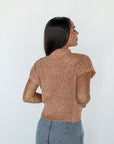 golden hour knit top