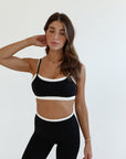 for the girls contrast bra top