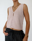 kaia knit vest