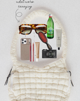 on the move puffer bag