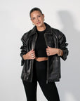 run the streets leather jacket