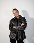 run the streets leather jacket