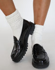chunky slouch sock
