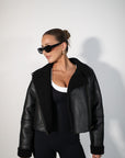 it girl biker jacket