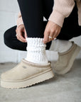 chunky slouch sock