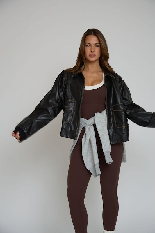 rebel leather jacket