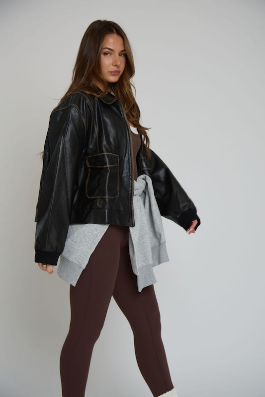 rebel leather jacket