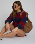 rugby cropped pullover