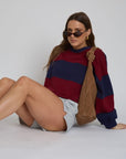 rugby cropped pullover