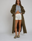 that girl trench coat