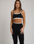 for the girls contrast bra top