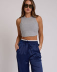 classic racer crop top
