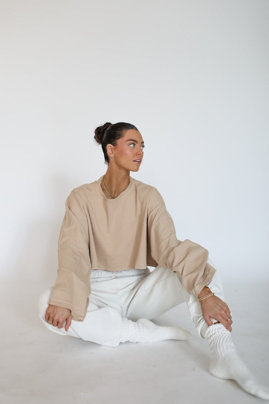 after hours slouchy top