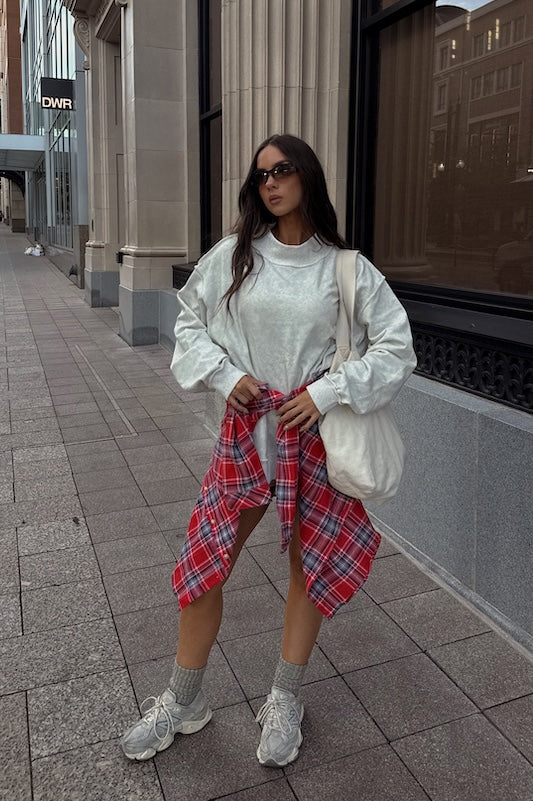 lived-in sweatshirt