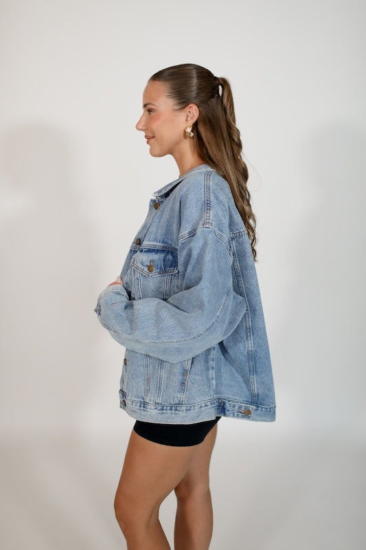 blue crush jean jacket *pre-order*