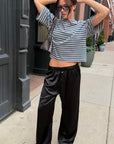 boyfriend striped tee