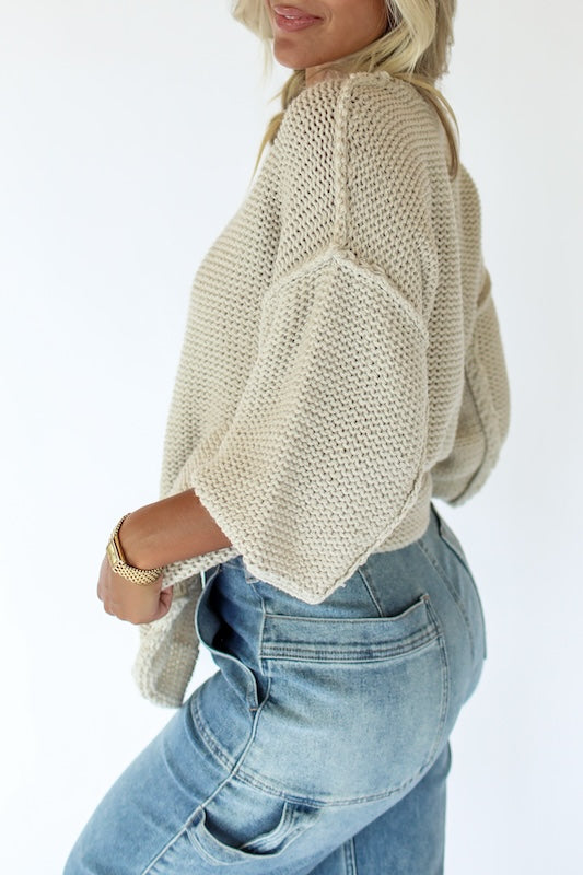 easy street sweater