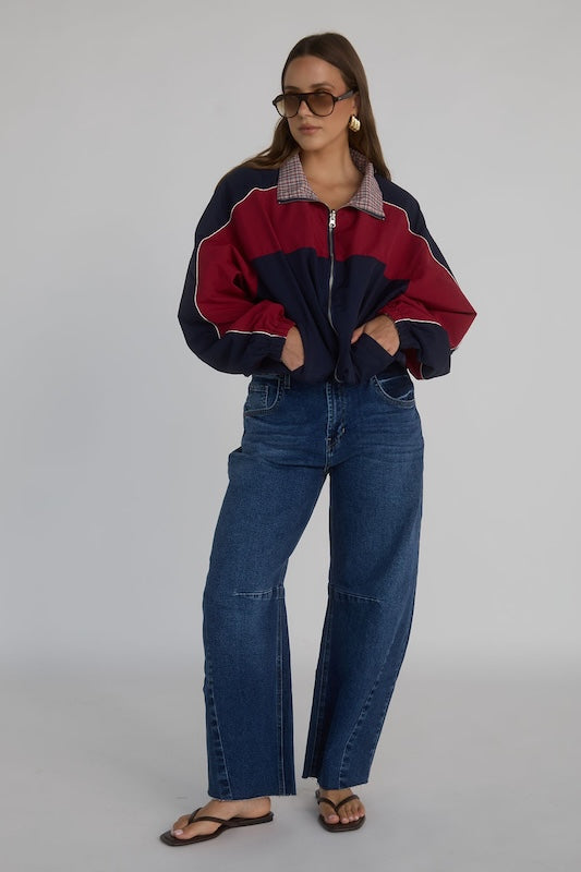 terry reversible windbreaker