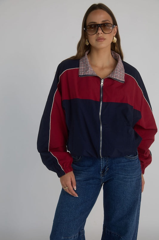 terry reversible windbreaker