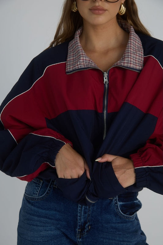 terry reversible windbreaker