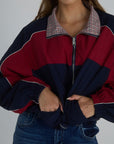 terry reversible windbreaker