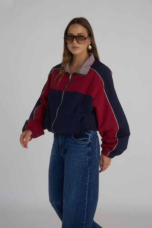 terry reversible windbreaker