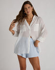 hamptons button-up shirt