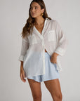 hamptons button-up shirt