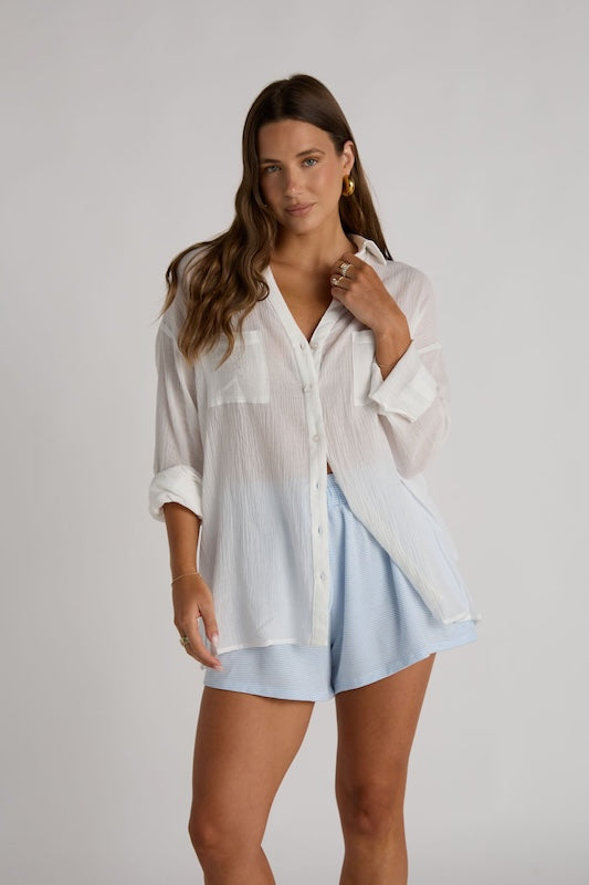 seaside stripe shorts