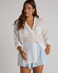hamptons button-up shirt