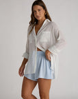 seaside stripe shorts