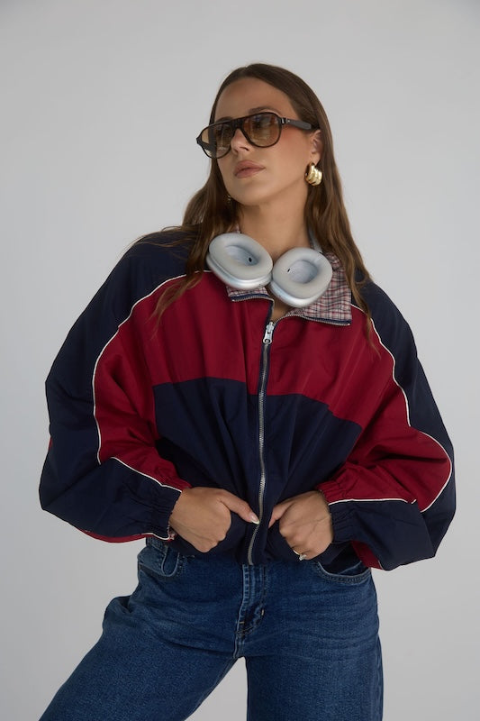 terry reversible windbreaker