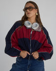 terry reversible windbreaker