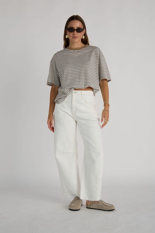 pia striped tee