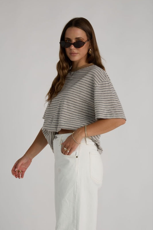 pia striped tee