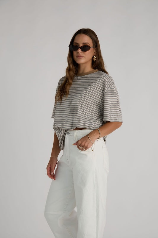 pia striped tee