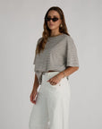 pia striped tee